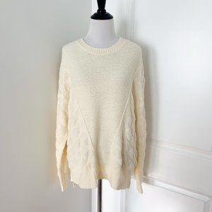 Moon River Dotted Texture Sweater